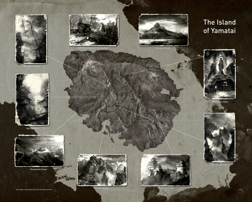 tomb raider definitive edition map