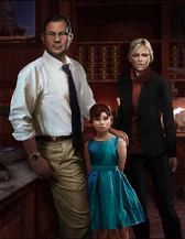 Richard, Ana y Lara.