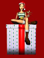 Lara Croft Christmas 5