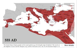 Byzantine empire map