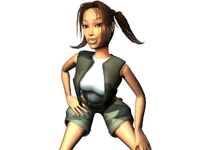 Teen Lara in Tomb Raider: The Last Revelation and Tomb Raider: Chronicles (1999, 2000)