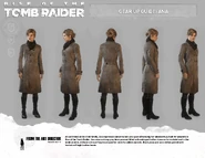 Diseño de Ana para Rise of the Tomb Raider