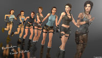 Evolution of Tomb Raider