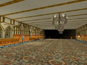 The ballroom in Tomb Raider II