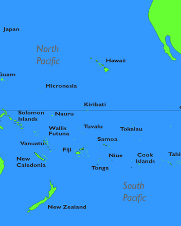 South Pacific Islands Map South Pacific | Lara Croft Wiki | Fandom