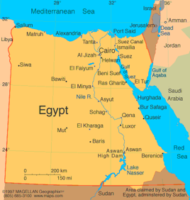 Egypt Map