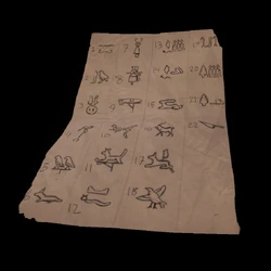 Hieroglyphics Worksheet