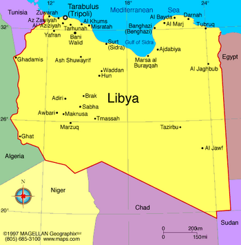 Libya Map