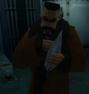 Sergei holding the Spear