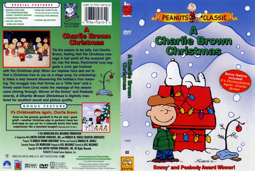 A Charlie Brown Christmas (Paramount DVD) | Large Encyclopedia of 