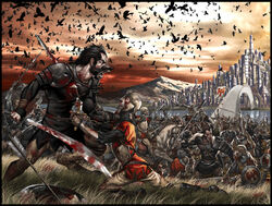 Batalla frente a las puertas de Manetheren