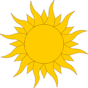 El Sol, símbolo de luz y emblema de los Hijos de la Luz.