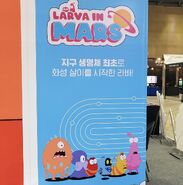 Another early convention for the show’s logo poster which showed the early designs for the characters from the previous year.