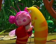 Magenta and her dads