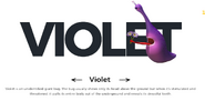 Violet character info