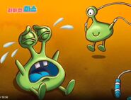 some alien kids