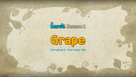 Grape Title Card
