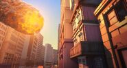 the asteroid coming