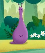 Violet making several appearances in Larva Kids
