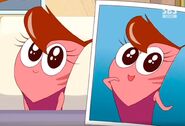 alien lady that looks like pink