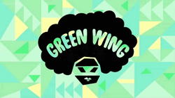 Green WingCard