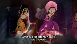 Xochitl and Teodoras death