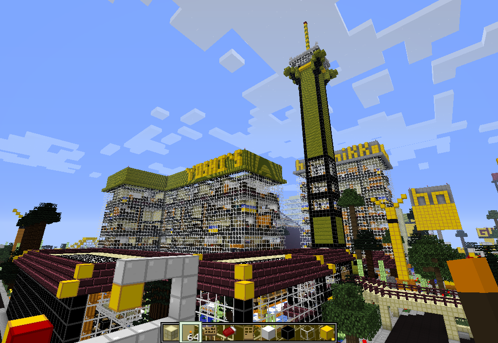 The Fabulous Flamingo Hotel & Casino - Las Vegas Minecraft Map