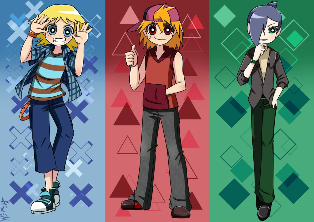 chicas superpoderosas burbujas y anime boomer