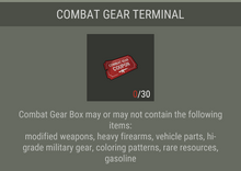 Combat Gear Terminal