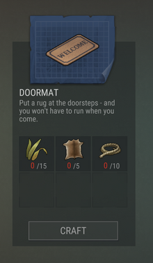 Blueprints 32 Doormat