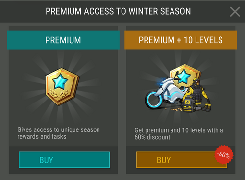 Season 5 Premium access