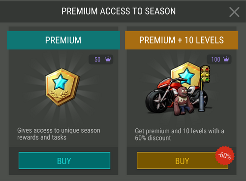 Season 22 Premium access