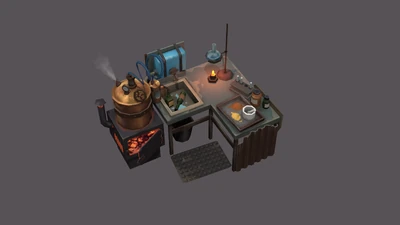 Chemistry Station model.png (876 KB) 3D model showed in May 14, 2018