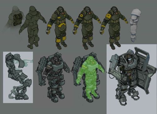 Power armor concept