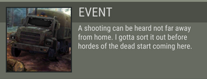 Abandoned convoy event