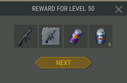 Survival Guide reward 50