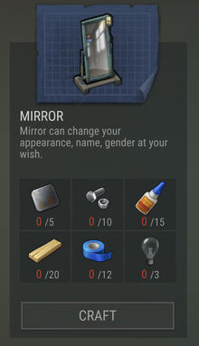 Mirror Recipe