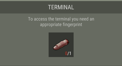 Cut Finger terminal