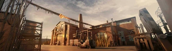 Abandoned factory image