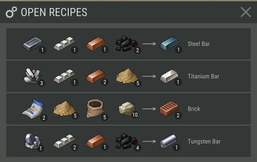 RefinedMeltingFurnaceOpenRecipe