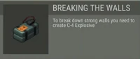 Notification from interacting with lvl.3 walls before Beta v.1.7
