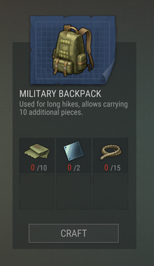 Blueprints 96 Military Backpack