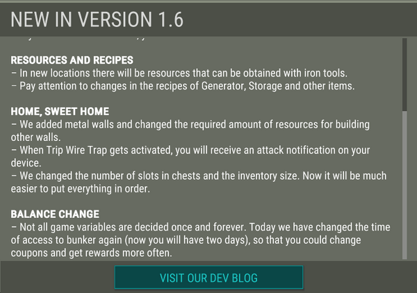 Version History Last Day On Earth Survival Wiki Fandom