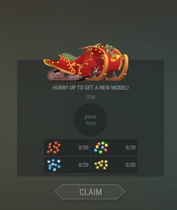 Pattern Model "Bells" at Gas Station