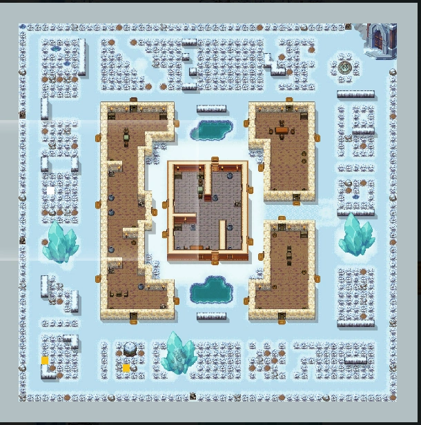 The Frozen Gardens Map | Last Mage Standing Wiki | Fandom