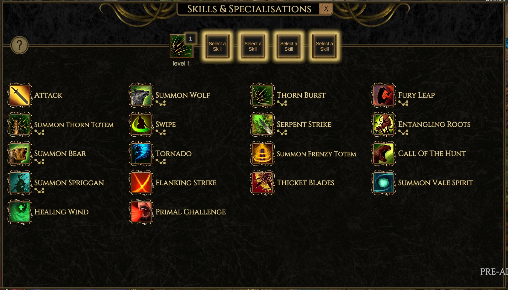 Skills - Official Last Epoch Wiki