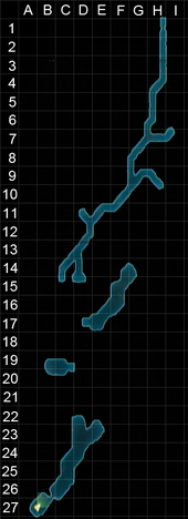 Numor mine undeveloped zone grid