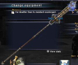 Optimal Naginata