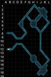 Catacombs eastern area grid