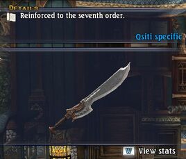 Combat Falchion
